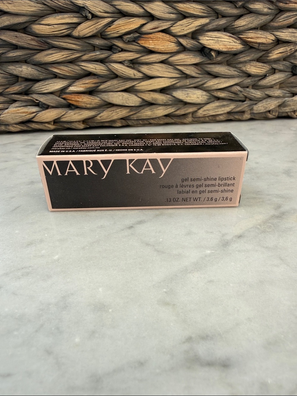 Mary Kay Gel Semi-Shine Lipstick — Rose Nude